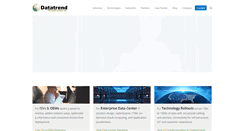 Desktop Screenshot of datatrend.com